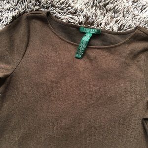 Ralph Lauren Dresses - Ralph Lauren career dress brown cotton blend M Ralph Lauren Dresses - Ralph Lauren career dress brown cotton blend M